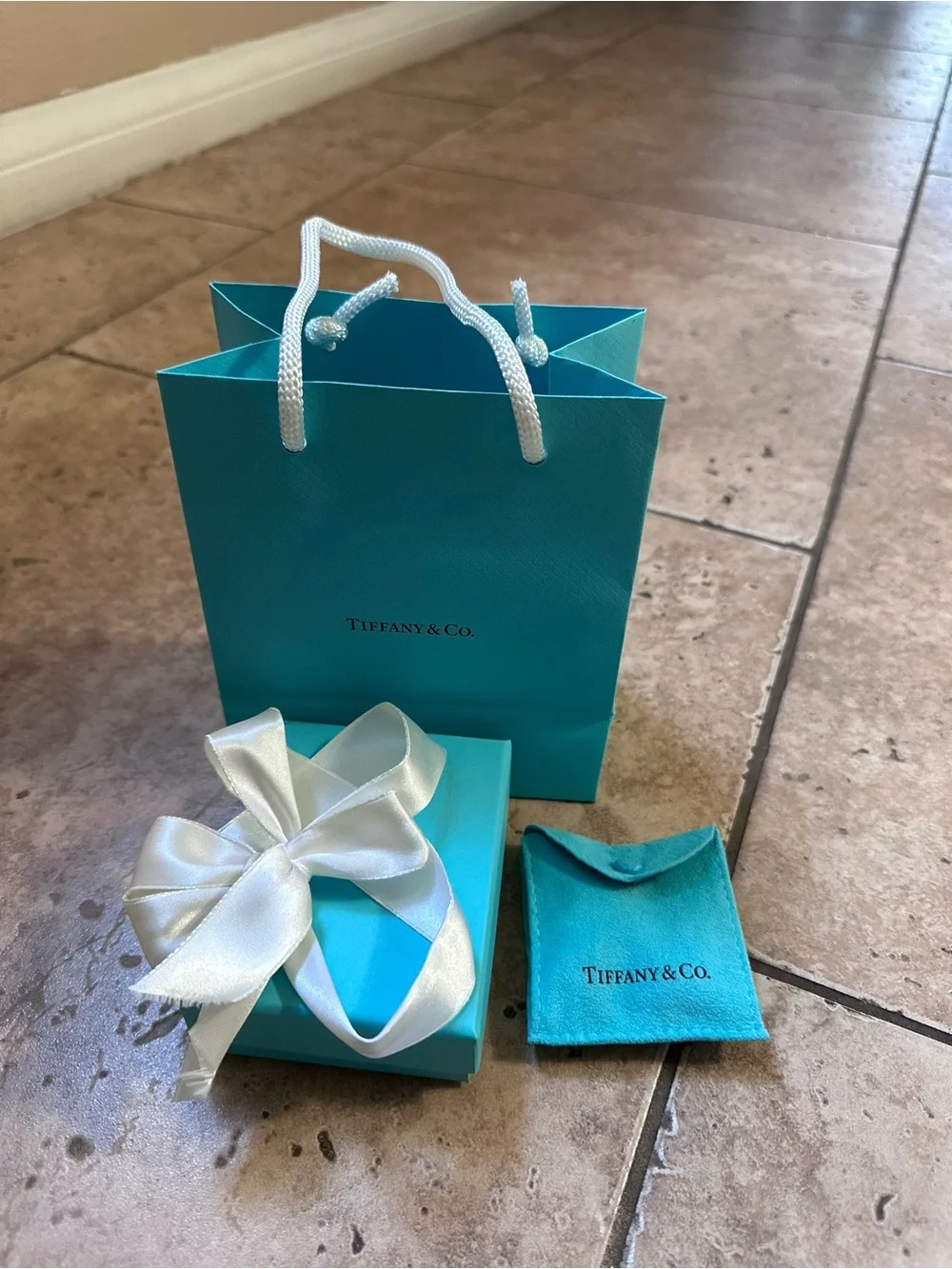 Tiffany & Co 1837 Square Cufflinks Black Titanium circa 2006